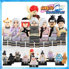 Đồ chơi xếp hình Naruto Kimimaro Nara Tayuya Sakon Yakushi Kidomaru Jirobo Minifigures KDL813