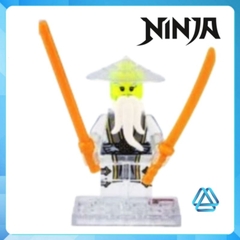 Đồ chơi xếp hình lắp ráp Ninjago trong suốt Skylor Zay - Zane Kai - Wu Cole - Lloyd Kapau Rai Minifigures Jinrun JR748