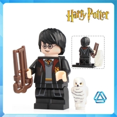 Đồ chơi xếp hình Harry Potter Hermione Ron Dean Lord Voldemort Draco Malfoy Dobby Minifigures Jinrun WM6040
