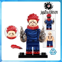 Đồ chơi xếp hình Jujutsu Kaisen Chú thuật hồi chiến Kugisaki Itadori Fushiguro Hanao Rogo Gojo Minifigures WM6139