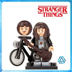 Đồ chơi xếp hình Stranger Things cậu bé mất tích Mike Dustin - Eddie  - Eleven - Max Lucas - Vecna Minifigures LG1007