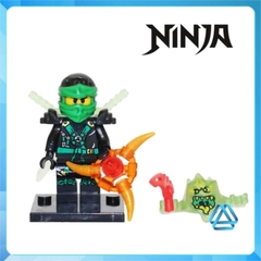 Đồ chơi xếp hình Ninjago Ghost Cowler Bansha Zay - Ronin - Kai - Nya - Wrayth Lloyd Minifigures Jinrun JR782