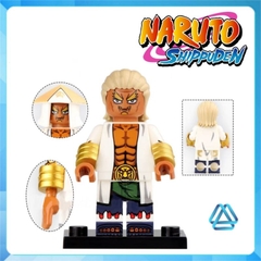 Đồ chơi xếp hình lắp ráp Naruto Ohnoki Sarutobi Terumi Mei Raikage Gaara Temari Kankuro Minifigures WM6111