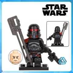 Đồ chơi xếp hình Star Wars Second Sister Cal Kestis Purge Trooper Heavy Assauit Flametrooper Minifigures Koruit KT1066