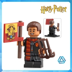Đồ chơi xếp hình Harry Potter Hermione Ron Dean Lord Voldemort Draco Malfoy Dobby Minifigures Jinrun WM6040