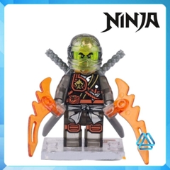 Đồ chơi xếp hình lắp ráp Ninjago trong suốt Skylor Zay - Zane Kai - Wu Cole - Lloyd Kapau Rai Minifigures Jinrun JR748