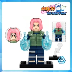 Đồ chơi xếp hình Naruto Kankuro Sarutobi Haruno Gaara Hyuga Tenten Yamanaka Minifigures KDL812