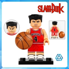 Đồ chơi xếp hình Slam Dunk Hanamichi Haruko Hisashi Takenori Kaede Anzai Ryota Minifigures Koruit KT1060