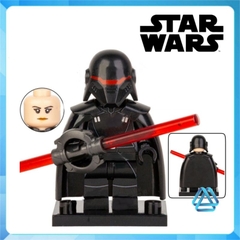 Đồ chơi xếp hình Star Wars Second Sister Cal Kestis Purge Trooper Heavy Assauit Flametrooper Minifigures Koruit KT1066