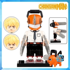 Đồ chơi xếp hình Chainsaw Man Denji Himeno Pochita Hayakawa Aki Reze Bomb Higashiyama Kobeni Minifigures Koruit KT1067