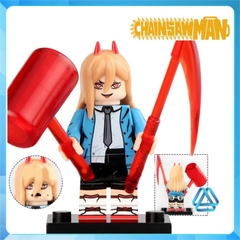 Đồ chơi xếp hình Chainsaw Man Denji Himeno Pochita Hayakawa Aki Reze Bomb Higashiyama Kobeni Minifigures Koruit KT1067