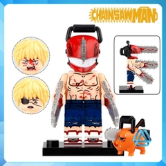 Đồ chơi xếp hình Chainsaw Man Denji Himeno Pochita Hayakawa Aki Reze Bomb Higashiyama Kobeni Minifigures Koruit KT1067