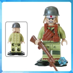Đồ chơi xếp hình đạo quân Quan Đông viễn chinh Minifigures Dilong DL 71012