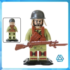 Đồ chơi xếp hình đạo quân Quan Đông viễn chinh Minifigures Dilong DL 71012
