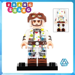 Đồ chơi xếp hình Suicide Squad Thinker Javelin Blackguard Polka Dot Man Savant Mongul Minifigures Xinh G0106