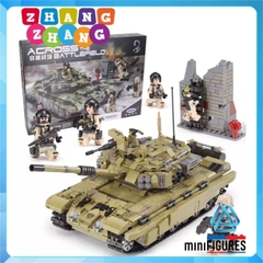 Đồ chơi xếp hình xe tăng T90 Tank Scorpio Decepticon Tank Army Tiger Minifigures Xingbao XB06015