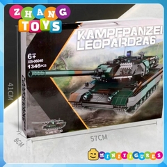 Đồ chơi xếp hình xe tăng Leopard 2A6 gồm 1346 mảnh ghép Minifigures Xingbao 06040 XB06040