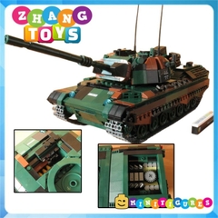 Đồ chơi xếp hình xe tăng chiến đấu Leopard 1 gồm 1145 mảnh ghép Minifigures Xingbao 06049 XB06049