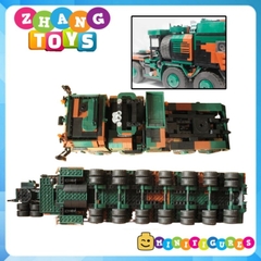 Đồ chơi xếp hình Xe quân sự vận tải hạng nặng SLT Mammut lắp ráp gồm 1912 mảnh ghép Minifigures Xingbao 06046 XB06046
