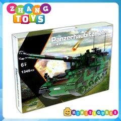 Đồ chơi xếp hình Lựu Pháo tự hành Panzerhaubitze 2000 PZH 2000 lắp ráp 1345 mảnh ghép Minifigures Xingbao 06047 XB06047