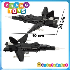 Đồ chơi xếp hình siêu chiến đấu cơ Sukhoi Su-47 Berkut lắp ráp gồm 707 mảnh ghép Minifigures XR 88003