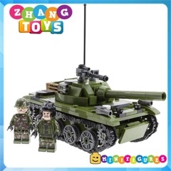 Đồ chơi xếp hình xe tăng T72 gồm 324 mảnh ghép Minifigures Sembo Block SB105514