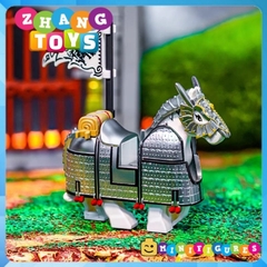 Đồ chơi Tam Quốc xếp hình ngựa chiến mã Thiết kỵ lắp ráp Minifigures Becool 20688