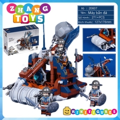 Đồ chơi Tam quốc công thành xếp hình lắp ráp từ nhiều mảnh Minifigures Becool 20600 20601 20608