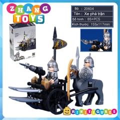 Đồ chơi Tam quốc công thành xếp hình lắp ráp từ nhiều mảnh Minifigures Becool 20600 20601 20608