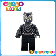 Đồ chơi xếp hình Captain America Black Panther Winter Soldier Hyperion Ms Marvel Deadshot Minifigures POGO PG8003