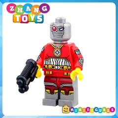 Đồ chơi xếp hình Captain America Black Panther Winter Soldier Hyperion Ms Marvel Deadshot Minifigures POGO PG8003