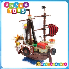 Đồ chơi xếp hình tàu Thounsand Sunny của Luffy trong One Piece đảo hải tặc gồm 432 mảnh ghép Minifigures SY6299