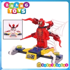 Đồ chơi xếp hình người nhện Spider Man venom carnage Peter Parker riot Minifigures MG322