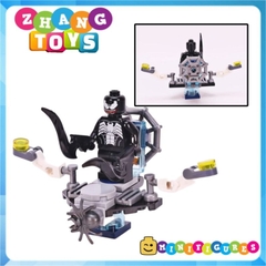 Đồ chơi xếp hình người nhện Spider Man venom carnage Peter Parker riot Minifigures MG322