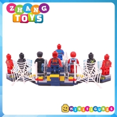 Đồ chơi xếp hình người nhện Spider Man venom carnage Peter Parker riot Minifigures MG322
