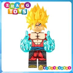 Đồ chơi xếp hình Dragon Ball 7 viên ngọc rồng Son Goku Gogeta Broli Burdock Champa Minifigures Kopf KF6182