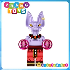 Đồ chơi xếp hình Dragon Ball 7 viên ngọc rồng Son Goku Gogeta Broli Burdock Champa Minifigures Kopf KF6182