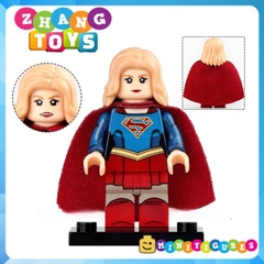 Đồ chơi xếp hình Cyborg the Flash Black Flash Supergirl General Zod  Wonder Woman Minifigures Koruit KT1071
