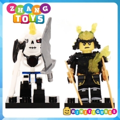 Đồ chơi xếp hình Ninjago Skull Jay Lloyd Fangtom Nya Kai Oni Mr E Kruncha Nuckal Skulkin Frakjaw 11414