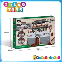 Đồ chơi xếp hình lắp ráp build Thành Chính Tam Quốc Hứa Xương - Tây Xuyên - Kinh Châu Bricks Minifigures 20510