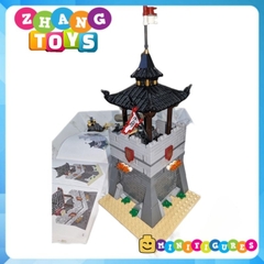 Đồ chơi xếp hình build Tháp canh Tam Quốc Hứa Xương , Tây Xuyên , Kinh Châu Minifigures becool 25011