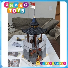 Đồ chơi xếp hình build Tháp canh Tam Quốc Hứa Xương , Tây Xuyên , Kinh Châu Minifigures becool 25011