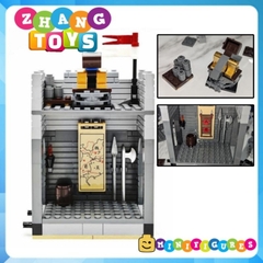 Đồ chơi xếp hình lắp ráp build Tường thành Tam Quốc Hứa Xương , Tây Xuyên , Kinh Châu Bekool 20512