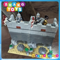 Đồ chơi xếp hình lắp ráp build Tường thành Tam Quốc Hứa Xương , Tây Xuyên , Kinh Châu Bekool 20512