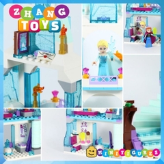 Đồ chơi xếp hình lâu đài băng giá công chúa elsa và những người bạn Jiego JG301