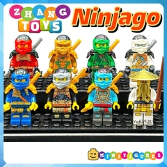 Đồ chơi xếp hình Ninjago Kai Nya Jay Cole Zane Lloyd golden ninja Wu Minifigures BC B17 24