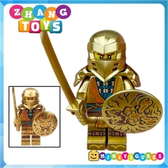 Đồ chơi xếp hình Ninjago Kai Nya Jay Cole Zane Lloyd golden ninja Wu Minifigures Bb B01 08