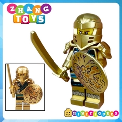 Đồ chơi xếp hình Ninjago Kai Nya Jay Cole Zane Lloyd golden ninja Wu Minifigures Bb B01 08