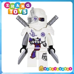 Đồ chơi xếp hình Ninjago binh đoàn White General Cryptor trong NinDroid Minifigures