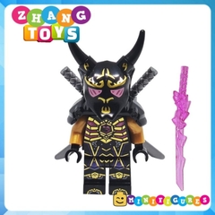 Đồ chơi xếp hình Ninjago mặt nạ quỷ Oni Lloyd Mr E Ultra Violet Morro OverLord Garmadon Minifigures BD01 08